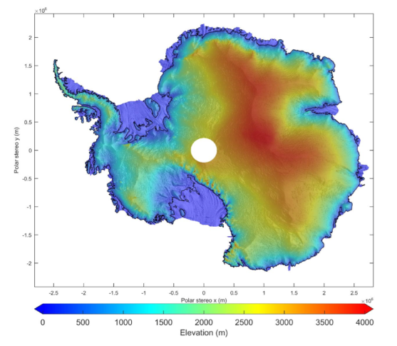 ice shelf thickness